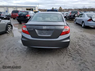 2012 Honda Civic Sdn LX with VIN 2HGFB2F59CH610631, listed as a Copart auction lot 85114294 with 133,281 mi miles and Clean Title. Bid and sale history available at carsss.com. Image 6.