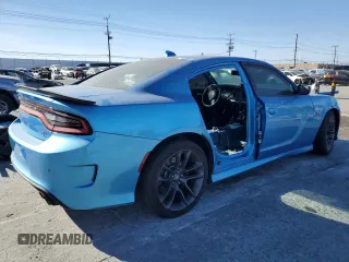 2019 Dodge Charger Scat Pack with VIN 2C3CDXGJ4KH703676, listed as a Copart auction lot 89003665 with Not Provided miles and Salvage Title. Bid and sale history available at DreamBid. Image 3.