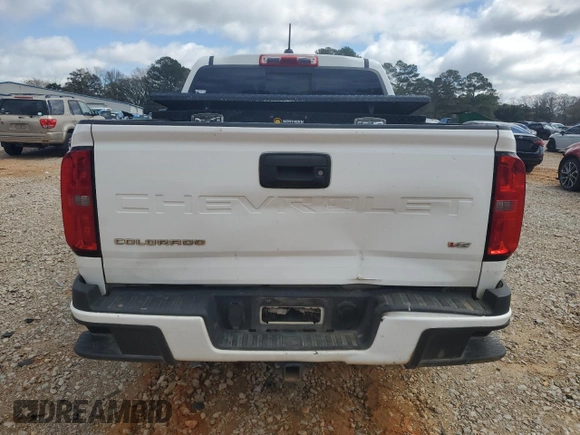 2022 Chevrolet Colorado 2WD LT with VIN 1GCGSCEN5N1105004, listed as a Copart auction lot 48079055 with 182,743 mi miles and Salvage title. Bid and sale history available at DreamBid. Image 6.