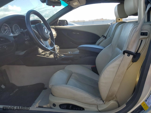 2006 BMW 6 Series 650Ci with VIN WBAEK13416CN76818, listed as a Copart auction lot 83292504 with 94,653 mi miles and Clean Title. Bid and sale history available at carsss.com. Image 7.