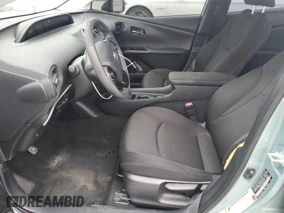 2021 Toyota Prius L Eco with VIN JTDKAMFU4M3136370, listed as a Copart auction lot 53513905 with 63,165 mi miles and Salvage title. Bid and sale history available at DreamBid. Image 7.