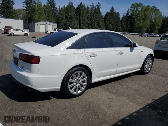 2016 Audi A6 Premium Plus with VIN WAUFGAFC1GN002394, listed as a Copart auction lot 54264485 with 152,290 mi miles and Salvage Title. Bid and sale history available at DreamBid. Image 3.