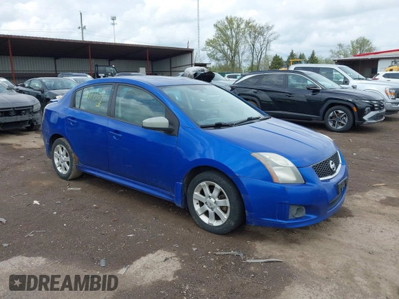 2010 Nissan Sentra S with VIN 3N1AB6AP1AL710917, listed as a IAAI auction lot 42117379 with 138,321 mi miles and . Bid and sale history available at carsss.com. Image 1.