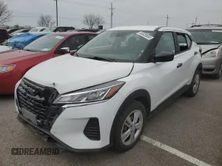 2022 Nissan Kicks S with VIN 3N1CP5BV8NL514657, listed as a Copart auction lot 50328555 with 59,478 mi miles and Clean Title. Bid and sale history available at DreamBid. Image 1.