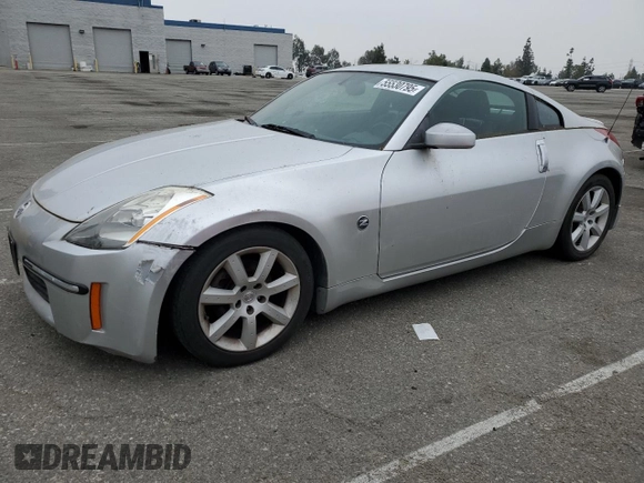 2004 Nissan 350Z Touring z VIN JN1AZ34E44T061263, wystawiony jako Copart lot #55530795 z przebiegiem 126 215 mil mil oraz Czysty tytuł • Clean title. Historia ofert i sprzedaży dostępna na DreamBid. Obrazek 1.