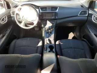 2017 Nissan Sentra SV with VIN 3N1AB7AP9HL661935, listed as a Copart auction lot 46664835 with 177,615 mi miles and Salvage Title. Bid and sale history available at DreamBid. Image 8.