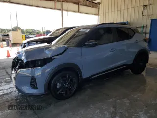 2023 Nissan Kicks SR with VIN 3N1CP5DV8PL567634, listed as a Copart auction lot 50966835 with 36,939 mi miles and Salvage Title. Bid and sale history available at carsss.com. Image 1.