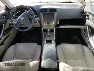 2010 Lexus IS 350 with VIN JTHBE5C23A5024803, listed as a Copart auction lot 44814125 with Not Provided miles and Salvage Title. Bid and sale history available at DreamBid. Image 8.
