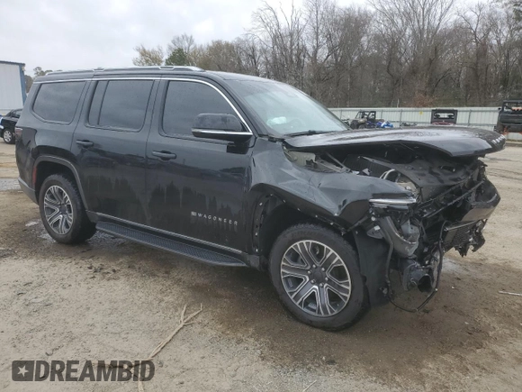 2022 Jeep Wagoneer Series III with VIN 1C4SJUDTXNS115301, listed as a Copart auction lot 89125845 with 60,674 mi miles and Salvage title. Bid and sale history available at DreamBid. Image 4.
