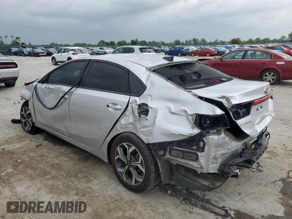 2019 Kia Forte LXS with VIN 3KPF24AD2KE006275, listed as a Copart auction lot 57304255 with 105,810 mi miles and Salvage title. Bid and sale history available at DreamBid. Image 2.