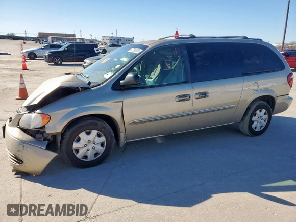 2003 Chrysler Town & Country LX with VIN 2C4GP443X3R270921, listed as a Copart auction lot 47283055 with 304,023 mi miles and Salvage title. Bid and sale history available at DreamBid. Image 1.