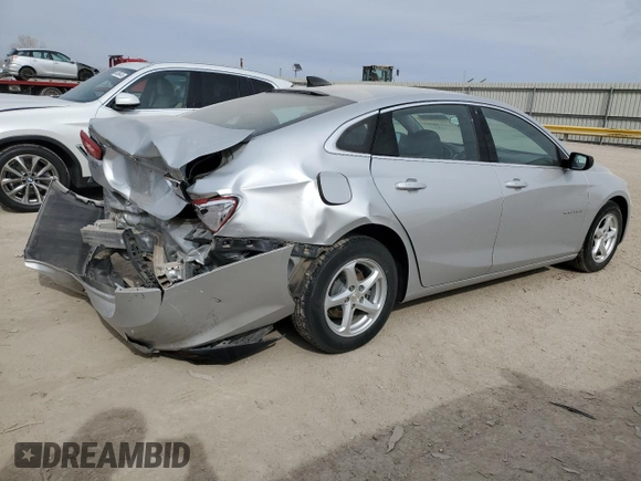 2018 Chevrolet Malibu LS with VIN 1G1ZB5STXJF248611, listed as a Copart auction lot 44604325 with 73,085 mi miles and Salvage Title. Bid and sale history available at DreamBid. Image 3.