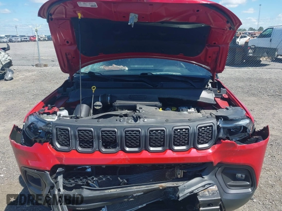 2023 Jeep Compass Trailhawk с VIN 3C4NJDDN4PT508324, выставлен на аукционе IAAI как лот 42266062 с пробегом 26 346 миль миль и . История ставок и продаж доступна на DreamBid. Изображение 10.