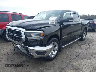 2019 Ram 1500 Big Horn/Lone Star with VIN 1C6SRFFT6KN569919, listed as a IAAI auction lot 41760605 with 181,105 mi miles. Bid and sale history available at carsss.com. Image 18.