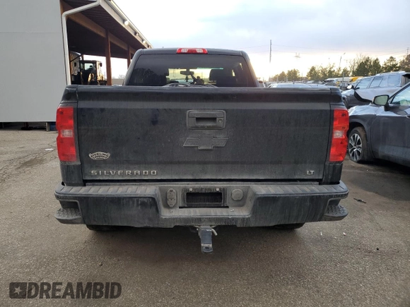 2017 Chevrolet Silverado 1500 LT with VIN 1GCVKREC1HZ225218, listed as a Copart auction lot 48948735 with 114,627 mi miles and Salvage Title. Bid and sale history available at DreamBid. Image 6.