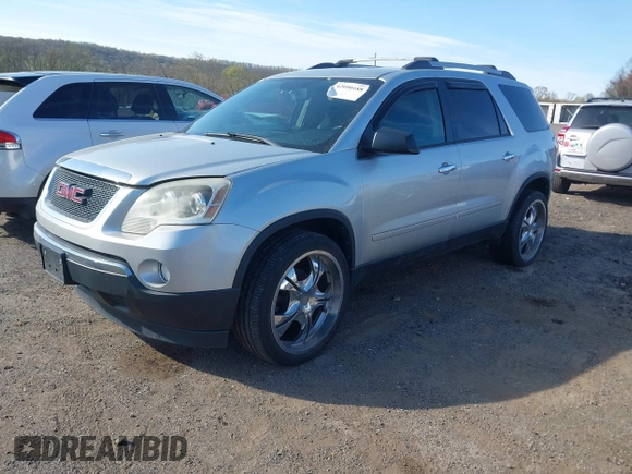 2012 GMC Acadia SLE with VIN 1GKKRPED3CJ176854, listed as a IAAI auction lot 42090188 with 145,612 mi miles. Bid and sale history available at carsss.com. Image 2.