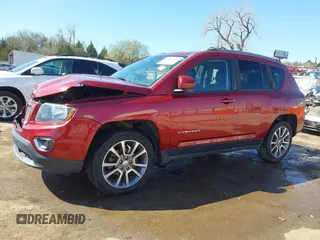 2017 Jeep Compass High Altitude with VIN 1C4NJCEA0HD117958, listed as a IAAI auction lot 41814287 with 74,762 mi miles and . Bid and sale history available at DreamBid. Image 15.
