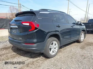 2022 GMC Terrain SLE with VIN 3GKALTEV8NL128910, listed as a IAAI auction lot 41843572 with 86,682 mi miles and . Bid and sale history available at DreamBid. Image 4.