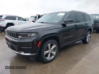 2021 Jeep Grand Cherokee Limited z VIN 1C4RJJBG5M8154148, wystawiony jako IAAI lot #42138655 z przebiegiem 58 631 mil mil oraz . Historia ofert i sprzedaży dostępna na DreamBid. Obrazek 2.
