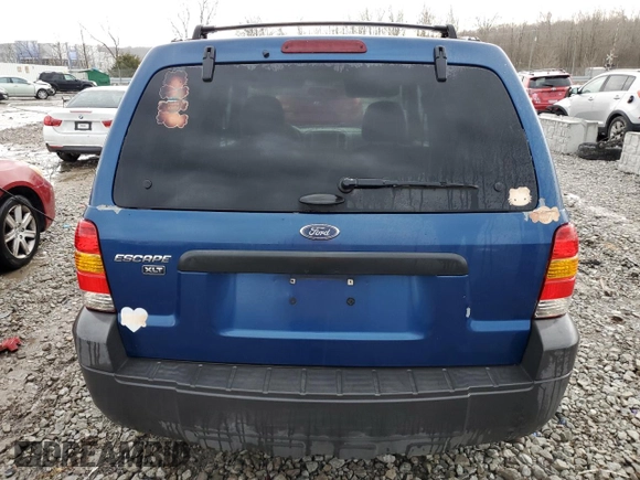 2007 Ford Escape XLT with VIN 1FMYU03Z67KA84353, listed as a Copart auction lot 83999774 with 179,339 mi miles and Salvage Title. Bid and sale history available at carsss.com. Image 6.