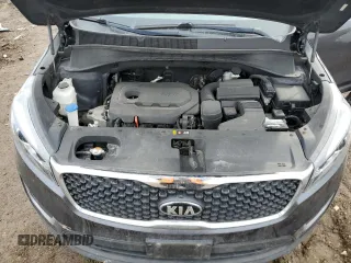 2017 Kia Sorento LX with VIN 5XYPG4A3XHG206927, listed as a Copart auction lot 46653575 with 102,423 mi miles and Salvage Title. Bid and sale history available at carsss.com. Image 12.