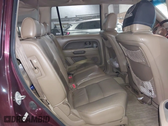2008 Honda Pilot EX-L with VIN 5FNYF18558B033192, listed as a IAAI auction lot 41378869 with 186,709 mi miles. Bid and sale history available at carsss.com. Image 8.