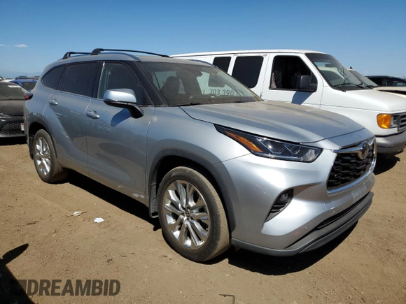 2021 Toyota Highlander Limited z VIN 5TDDZRBH3MS079939, wystawiony jako Copart lot #66224563 z przebiegiem 23 999 mil mil oraz Czysty tytuł • Clean title. Historia ofert i sprzedaży dostępna na DreamBid. Obrazek 4.