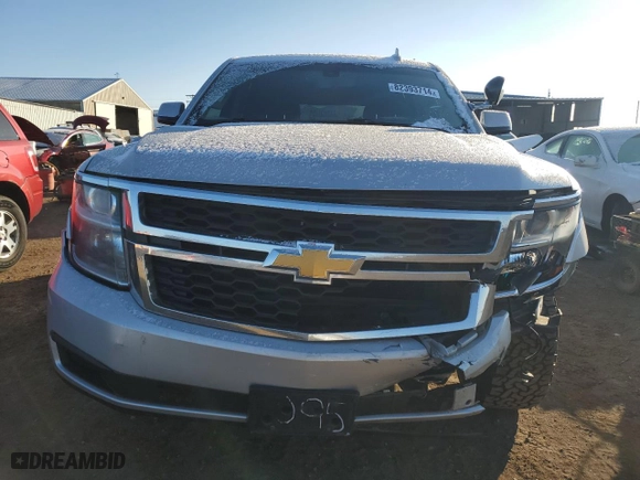 2015 Chevrolet Tahoe Commercial with VIN 1GNSK2EC9FR652628, listed as a Copart auction lot 82393714 with 122,001 mi miles and Salvage Title. Bid and sale history available at carsss.com. Image 5.