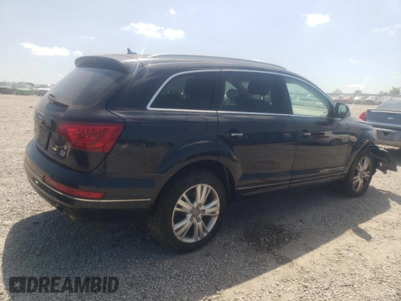 2011 Audi Q7 Premium Plus with VIN WA1LMAFE9BD008193, listed as a Copart auction lot 53777785 with 140,038 mi miles and Salvage title. Bid and sale history available at DreamBid. Image 3.