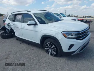 2022 Volkswagen Atlas SE with VIN 1V2DP2CA7NC503364, listed as a IAAI auction lot 41788524 with 49,134 mi miles and . Bid and sale history available at DreamBid. Image 1.