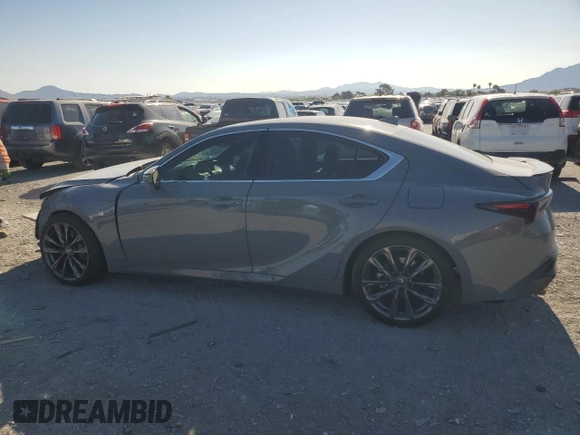 2024 Lexus IS 350 F Sport with VIN JTHGZ1B24R5074190, listed as a Copart auction lot 57615815 with 7,209 mi miles and Salvage title. Bid and sale history available at DreamBid. Image 2.
