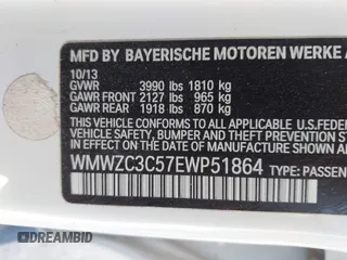2014 MINI Countryman S z VIN WMWZC3C57EWP51864, wystawiony jako IAAI lot #42556774 z przebiegiem 73 912 mil mil oraz . Historia ofert i sprzedaży dostępna na DreamBid. Obrazek 9.