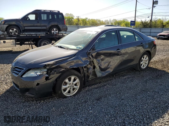 2011 Toyota Camry LE with VIN 4T1BF3EK5BU657158, listed as a Copart auction lot 54829565 with 123,660 mi miles and Salvage Title. Bid and sale history available at DreamBid. Image 1.