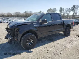 2017 Ford F-150 XL with VIN 1FTEW1EF7HFA77657, listed as a Copart auction lot 48496885 with 100,745 mi miles and Salvage Title. Bid and sale history available at carsss.com. Image 1.