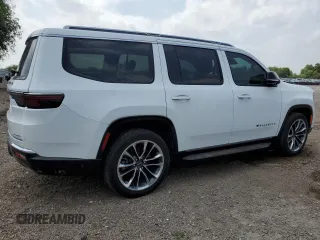 2023 Jeep Wagoneer Series II Carbide with VIN 1C4SJVBPXPS553377, listed as a Copart auction lot 55579265 with 16,510 mi miles and Salvage title. Bid and sale history available at DreamBid. Image 3.