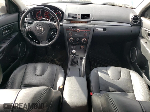 2006 Mazda 3 s with VIN JM1BK324161509246, listed as a Copart auction lot 79171734 with 75,595 mi miles and Salvage Title. Bid and sale history available at DreamBid. Image 8.