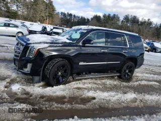 2015 Cadillac Escalade Premium with VIN 1GYS4CKJXFR147445, listed as a Copart auction lot 45640835 with 107,606 mi miles and Non repairable. Bid and sale history available at DreamBid. Image 1.
