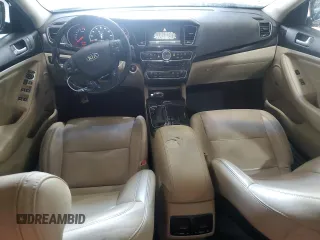 2014 Kia Cadenza Premium with VIN KNALN4D79E5156140, listed as a Copart auction lot 69282604 with 127,626 mi miles and Clean Title. Bid and sale history available at carsss.com. Image 8.