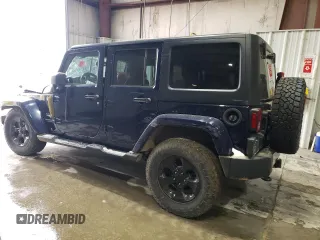 2013 Jeep Wrangler Unlimited Sahara with VIN 1C4BJWEG0DL613139, listed as a Copart auction lot 45213145 with 0 mi miles and Salvage Title. Bid and sale history available at carsss.com. Image 2.