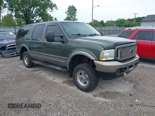 2004 Ford Excursion Eddie Bauer z VIN 1FMSU45P44EA89487, wystawiony jako IAAI lot #42318848 z przebiegiem 210 631 mil mil oraz . Historia ofert i sprzedaży dostępna na DreamBid. Obrazek 1.
