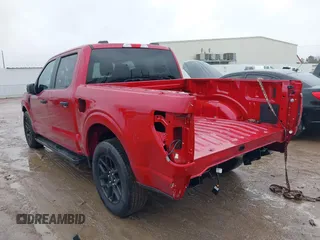 2024 Ford F-150 STX with VIN 1FTEW2KP7RKD11422, listed as a IAAI auction lot 41457002 with 1,739 mi miles and . Bid and sale history available at carsss.com. Image 3.