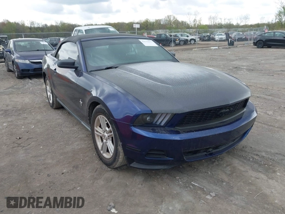 2012 Ford Mustang V6 with VIN 1ZVBP8EM7C5276470, listed as a IAAI auction lot 42112212 with 142,899 mi miles and . Bid and sale history available at carsss.com. Image 1.