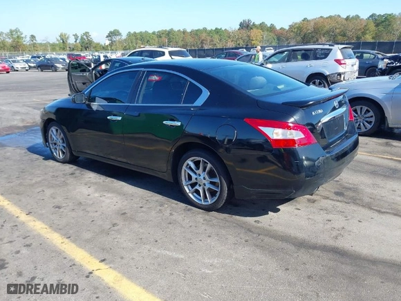 2009 Nissan Maxima 3.5 SV w/Sport Pkg with VIN 1N4AA51E99C838473, listed as a IAAI auction lot 40706438 with 205,087 mi miles. Bid and sale history available at carsss.com. Image 3.