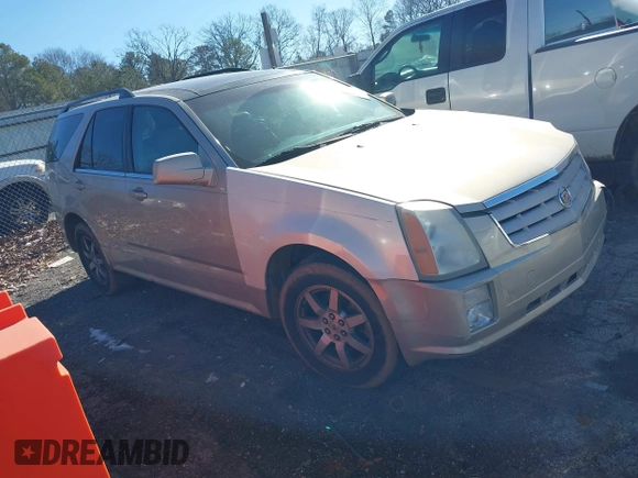 2007 Cadillac SRX with VIN 1GYEE637770173179, listed as a IAAI auction lot 41418024 with 193,537 mi miles. Bid and sale history available at carsss.com. Image 1.