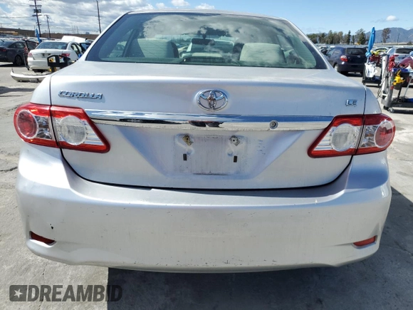 2011 Toyota Corolla L with VIN JTDBU4EEXBJ089291, listed as a Copart auction lot 51497715 with 200,414 mi miles and Salvage Title. Bid and sale history available at carsss.com. Image 6.