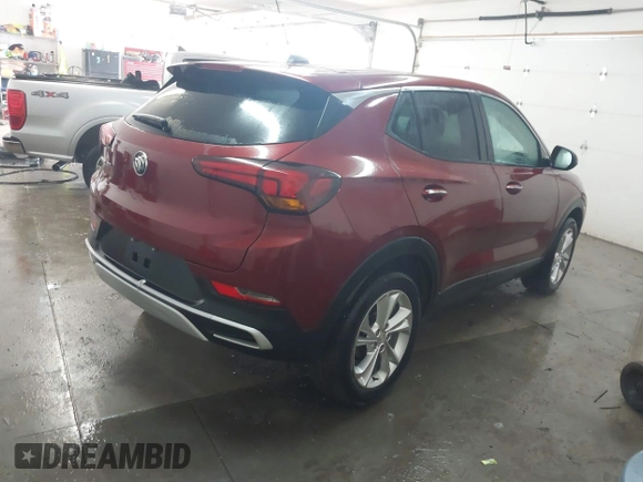 2023 Buick Encore GX Preferred with VIN KL4MMBS23PB116978, listed as a IAAI auction lot 41606930 with 16,259 mi miles and . Bid and sale history available at DreamBid. Image 4.