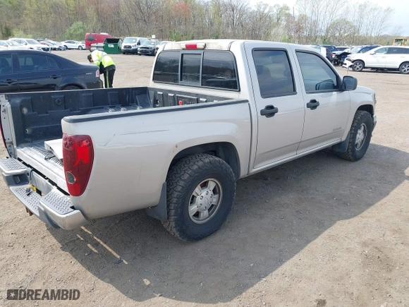 2005 Chevrolet Colorado 1SC LS Z85 with VIN 1GCCS136X58100497, listed as a IAAI auction lot 42061268 with 150,981 mi miles. Bid and sale history available at carsss.com. Image 4.