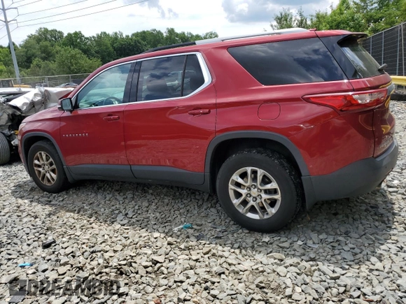 2018 Chevrolet Traverse LT Cloth with VIN 1GNEVGKW4JJ211075, listed as a Copart auction lot 62318324 with 90,150 mi miles and Salvage Title. Bid and sale history available at carsss.com. Image 2.