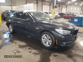 2012 BMW 5 Series GT 535i Gran Turismo xDrive with VIN WBASP2C57CC338888, listed as a Copart auction lot 43386015 with 203,085 mi miles and Salvage Title. Bid and sale history available at DreamBid. Image 4.