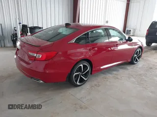 2021 Honda Accord Sport with VIN 1HGCV2F39MA033172, listed as a IAAI auction lot 41913871 with 39,249 mi miles and . Bid and sale history available at DreamBid. Image 4.